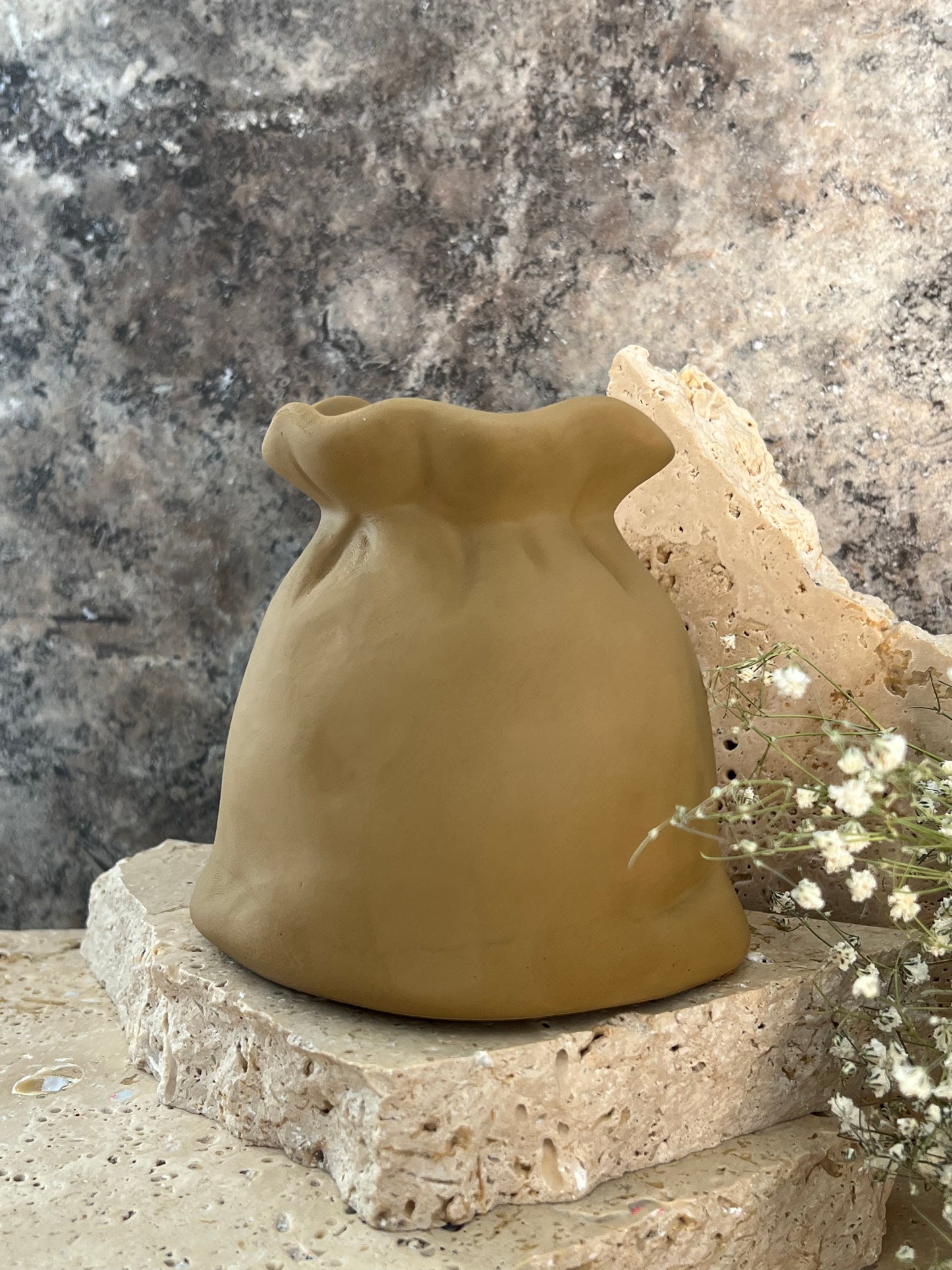 Hessian Sack Vase