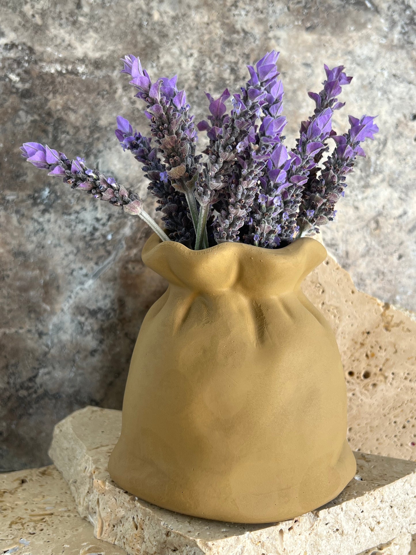 Hessian Sack Vase