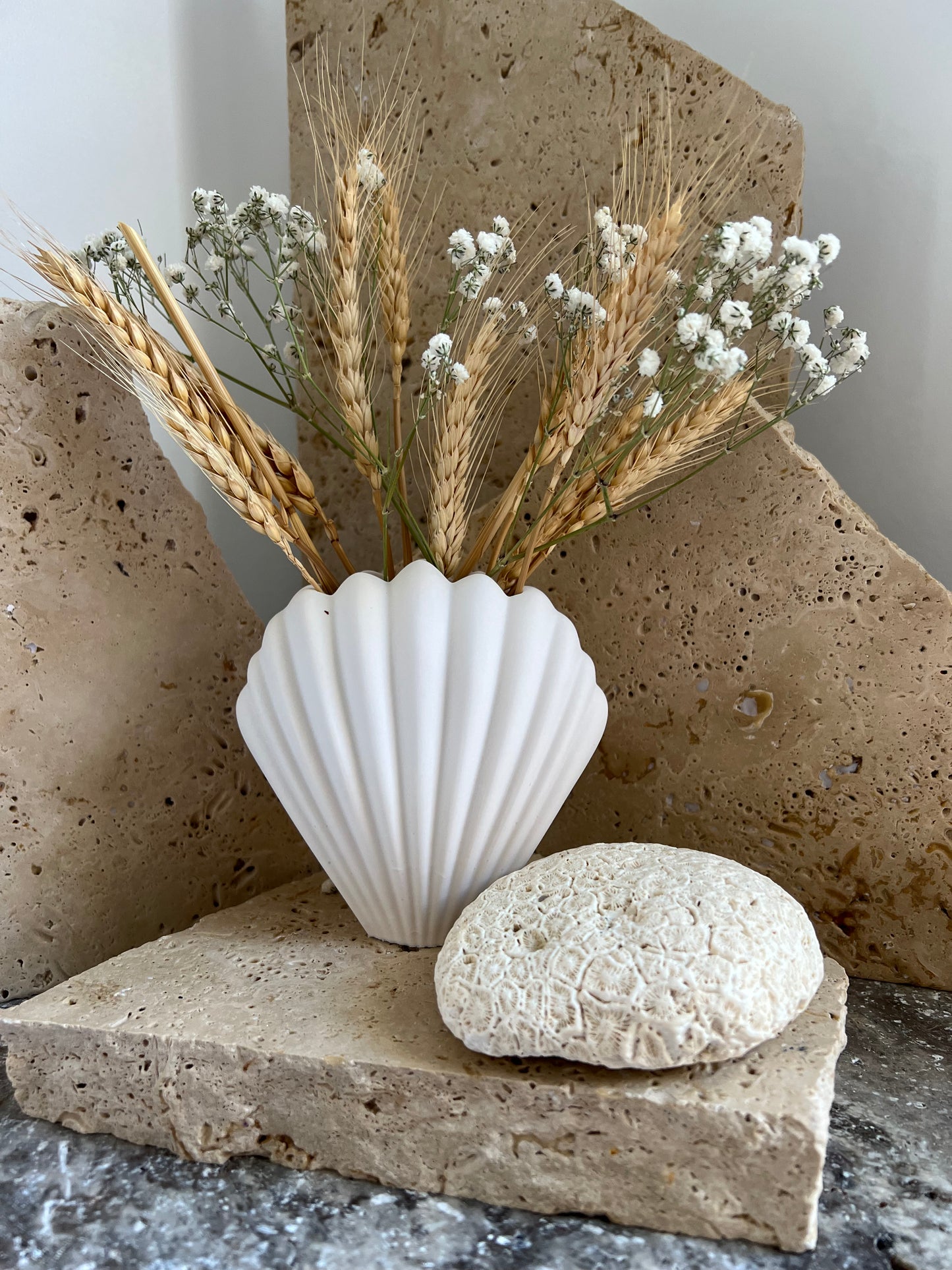 Clam Shell Vase