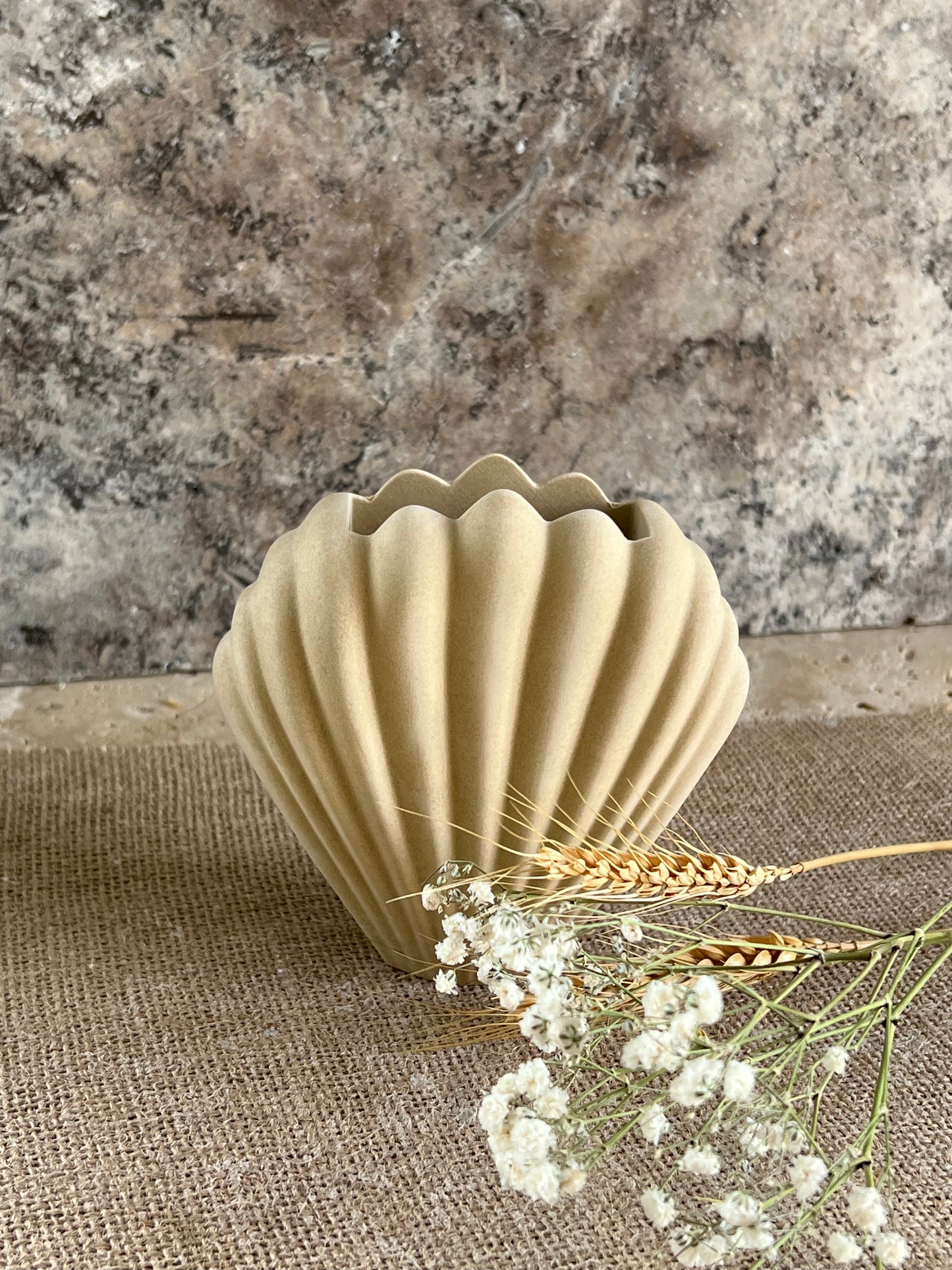 Clam Shell Vase